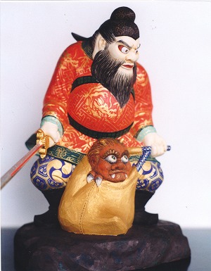 木彫彩色 　　五野上　功